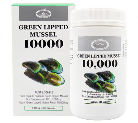 그린립머슬 (초록입홍합) GREEN LIPPED MUSSEL 10000 (365capsules)