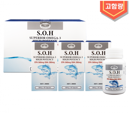 S.O.H 고함량 슈페리어 오메가-3 S.O.H Superior Omega-3 High Potency