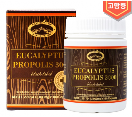 유칼립투스 프로폴리스 3000 블랙라벨 180캡슐 EUCALYPTUS PROPOLIS 3000 BLACK LABEL 180capsules