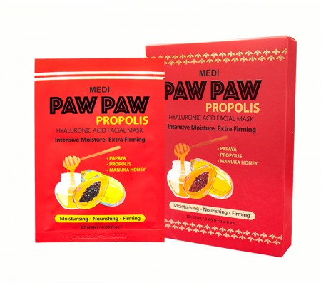 포포 프로폴리스 마스크팩 MEDI PAWPAW PROPOLIS FACIAL MASK