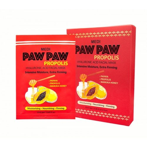 포포 프로폴리스 마스크팩 MEDI PAWPAW PROPOLIS FACIAL MASK