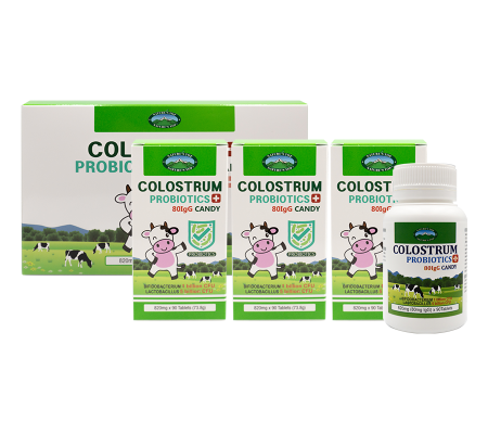 콜로스트럼 프로바이오틱스 캔디 Colostrum Probiotics 80 IgG CANDY (초유+ 유산균)