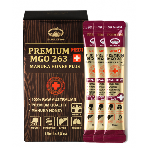 마누카 허니 플러스 로얄젤리  MGO 263  MANUKA HONEY PLUS ROYAL JELLY