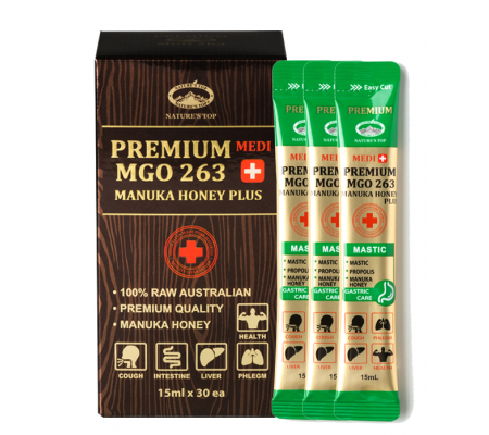 마누카 허니 플러스 매스틱  MGO 263  MANUKA HONEY PLUS MASITC