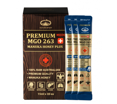 마누카 허니 플러스 아이비엽  MGO 263  MANUKA HONEY PLUS IVY LEAF