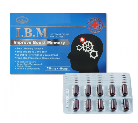 I.B.M Improve Boost Memory (780mg X 60cap)