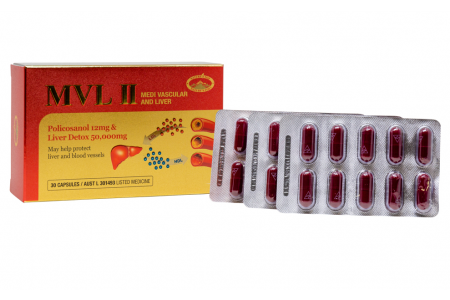 MVL2  고함량 폴리코사놀+실리마린 - MVL II Medi Vascular and Liver