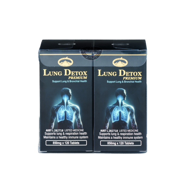 [대한한공입점상품] 렁 디톡스 프리미엄   LUNG DETOX PREMIUM [120 tablets] X2X8개월분