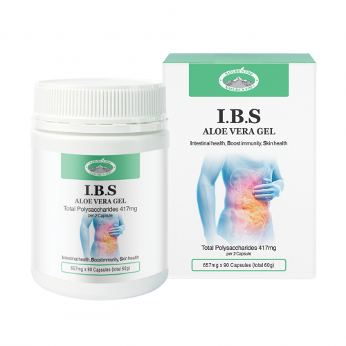면역력 엔 I.B.S ALOE VERA GEL 아이비에스 알로에 겔 국내유일 식약처인증 캡슐형 총다당체 417mg