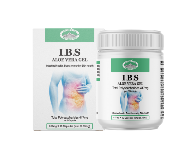 장 건강엔 I.B.S ALOE VERA GEL 아이비에스 알로에 겔 국내유일 식약처인증 캡슐형 총다당체 417mg