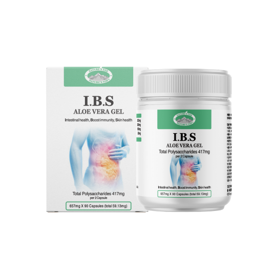 피부건강 엔 I.B.S ALOE VERA GEL 아이비에스 알로에 겔 국내유일 식약처인증 캡슐형 총다당체 417mg
