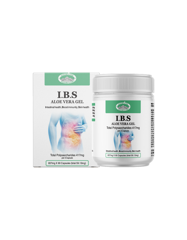피부건강 엔 I.B.S ALOE VERA GEL 아이비에스 알로에 겔 국내유일 식약처인증 캡슐형 총다당체 417mg