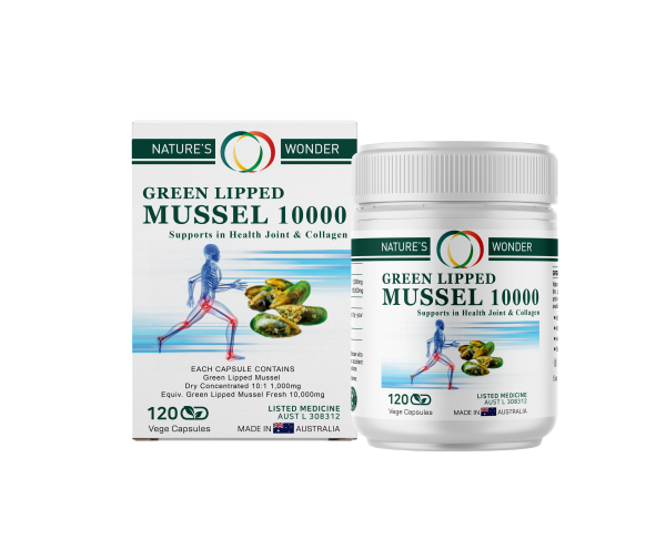 그린립머슬 (초록입홍합) GREEN LIPPED MUSSEL 10000 (120capsules)